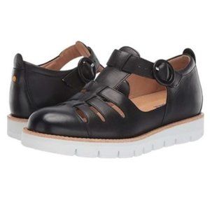 Samuel Hubbard Anytime Black Leather Sandals Shoes